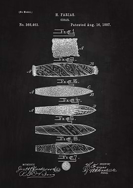 1887 Cigar Patent