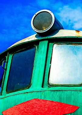 Outdated Diesel Loco View