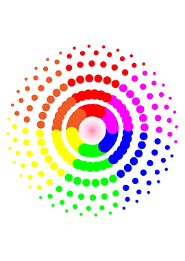 Circular LGBT Pattern