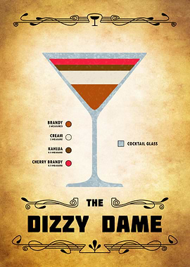 Dizzy Dame Cocktail