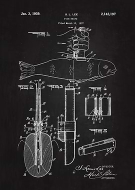 1939 Fish Knife Patent