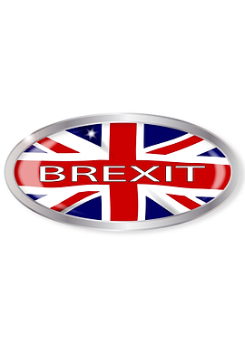 Brexit Union Jack Button