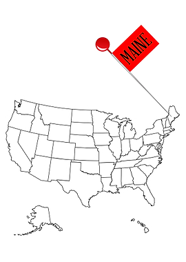 Knob Pin Maine