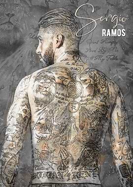 sergio ramos tattoo