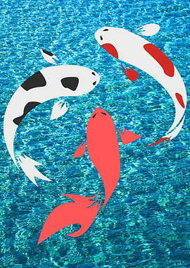 aquatic animal fish art