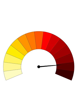 In The Red Meter Needle