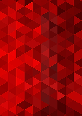 red triangle background