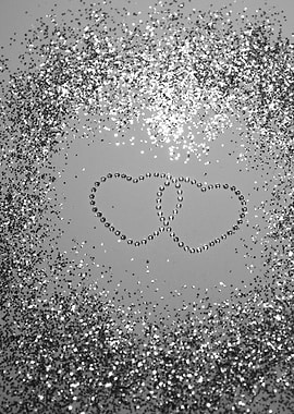 Sparkling Glitter Hearts 3