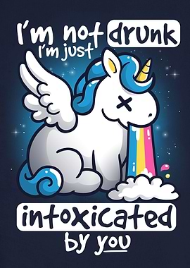 Unicorn not drunk