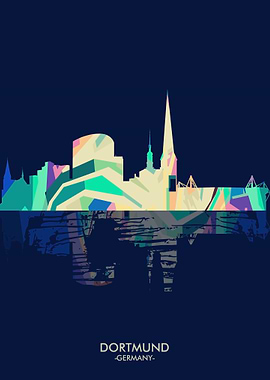 Dortmund Skyline light