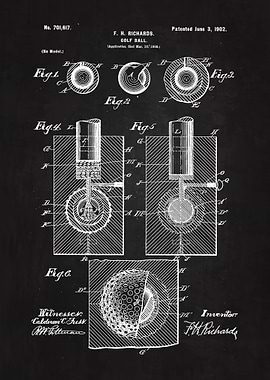 1902 Golf Ball Patent