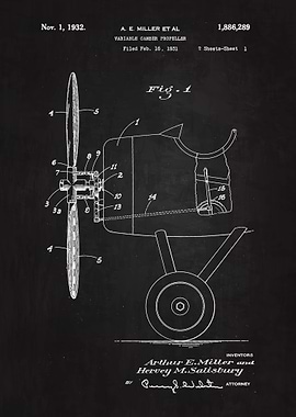 1932 Camber Propeller Art