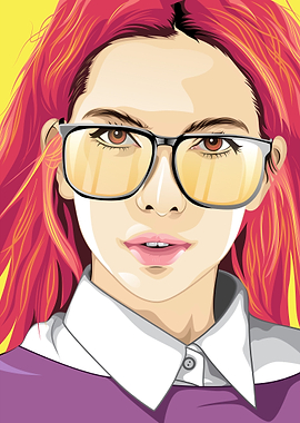 Sunglasses Red Woman