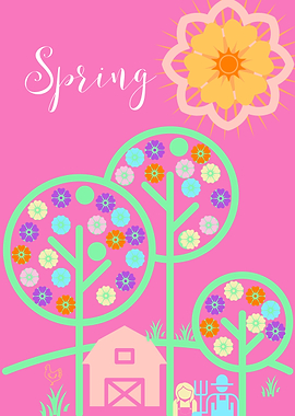 Spring at the Country Farm