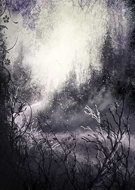 Ice Cold Winter Scene