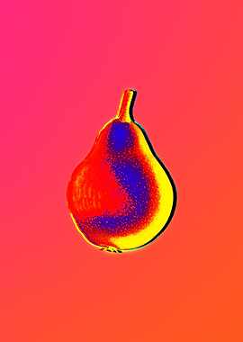 Neon Floral Illustration