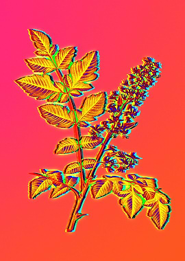 Yellow Flower Red Flower