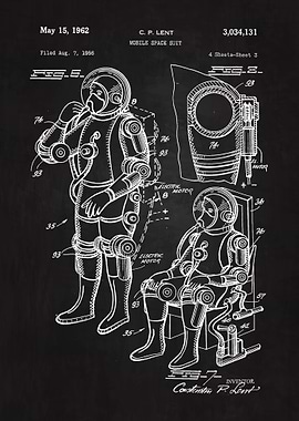 1962 Space Suit Patent