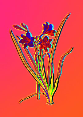 Neon Pink Botanicals