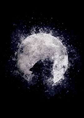 wolf and moon stay
