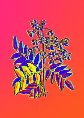 Neon Fabulous Flowers