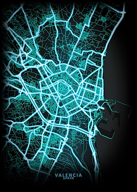 Valence France City Map