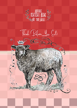 Think Before U Eat Lamb
