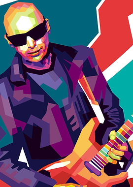 Joe satriani portrait