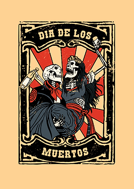 Da de los muertos couple