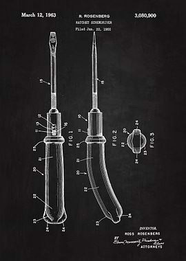 1963 Screwdriver Patent Ar