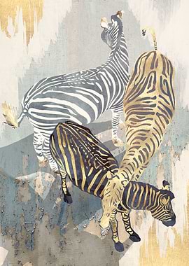 Metallic Zebras