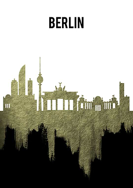 Berlin Silhouette Gold