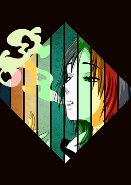 Vintage Vaporwave Girl