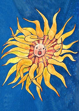 Sea Anemone Actinia Baby