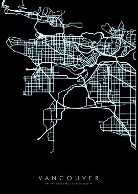 Map of Vancouver