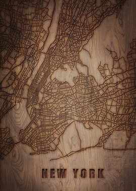 Map of New York