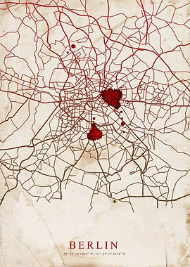 Map of Berlin