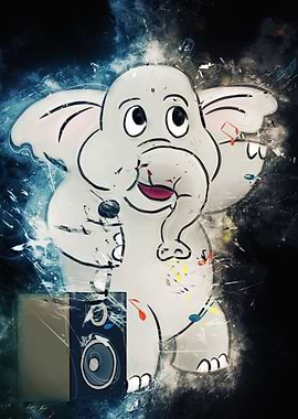 elephant sing galaxy