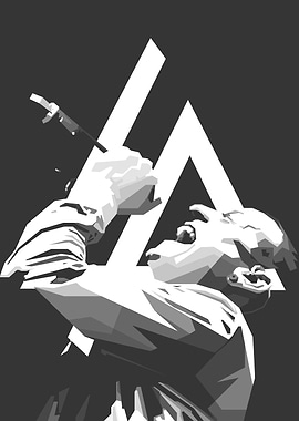 Chester Bennington BW