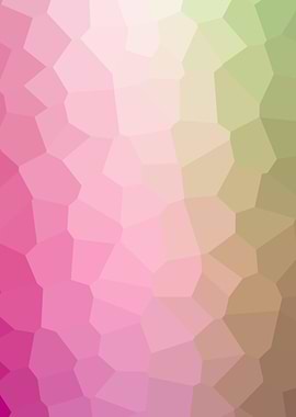 low poly polygon delaunay