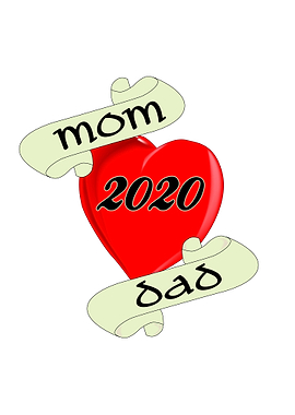 Mom and Dad 2020 Heart