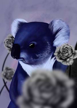 Blue koala