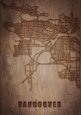Map of Vancouver