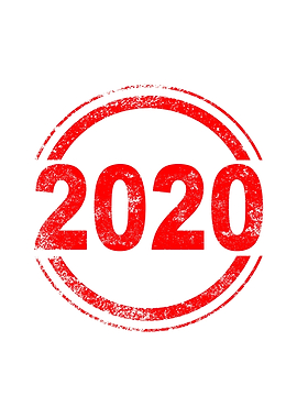 2020 Red Ink Stamp