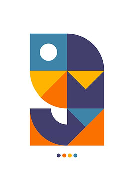 Abstract geometry pattern