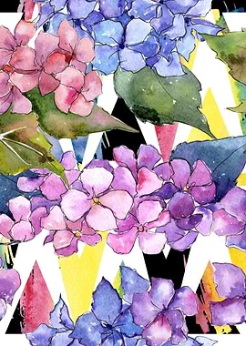 Hydrangea Pattern 16