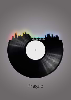 Prague Skyline Vinyl