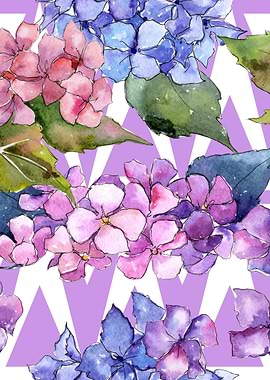 Hydrangea Pattern 14