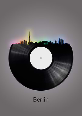 Berlin Skyline Vinyl