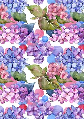 Hydrangea Pattern 28